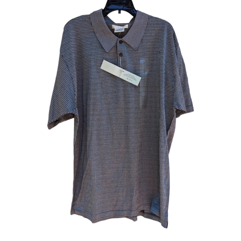Geoffrey Beene Double Mercerized XL 💯 Cotton Made in India Polo Shirt
A37